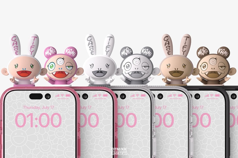 村上隆xケースティファイ “カイカイアンドキキ”コレクションが発売 takashi murakami casetify kaikai and kiki collection release info