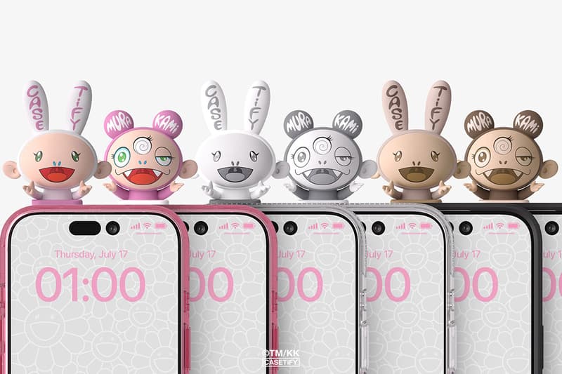 村上隆xケースティファイ “カイカイアンドキキ”コレクションが発売 takashi murakami casetify kaikai and kiki collection release info