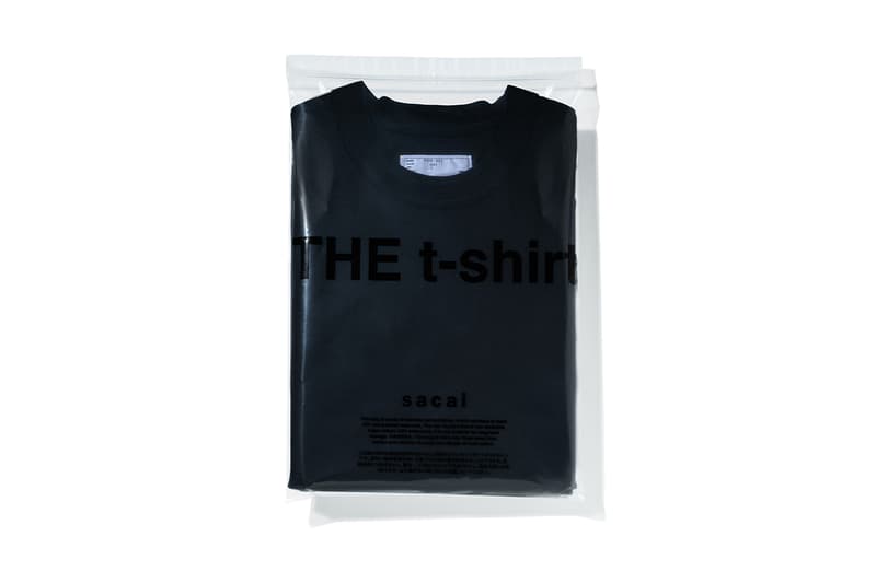 サカイが初のパックTシャツ THE t-shirt を発売 sacai fitrs pack t the t shirt release info
