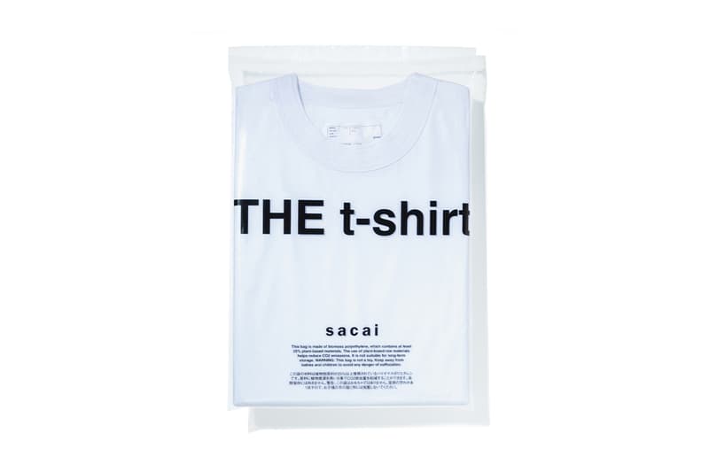 サカイが初のパックTシャツ THE t-shirt を発売 sacai fitrs pack t the t shirt release info