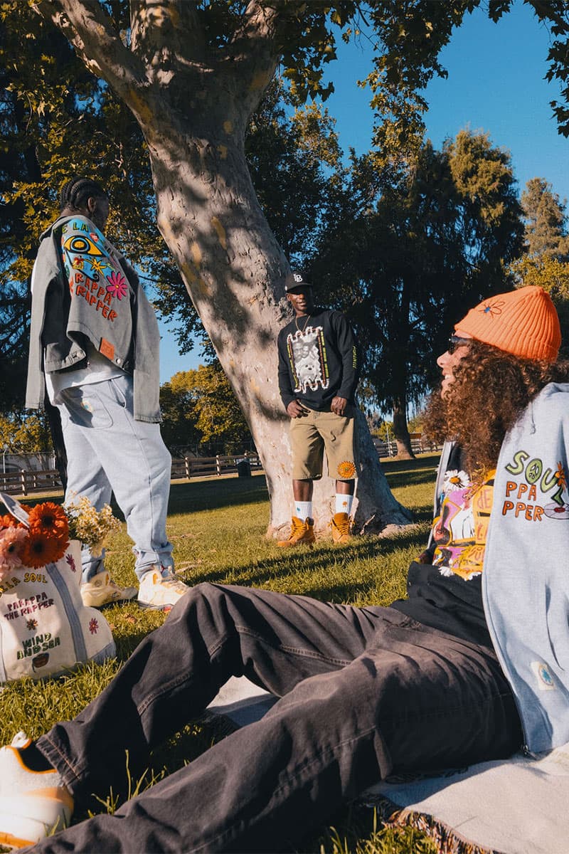 ウィンダンシーxパラッパラッパーxデラソウルのトリプルコラボが実現 wind and sea parappa the rapper de la soul collaboration release info