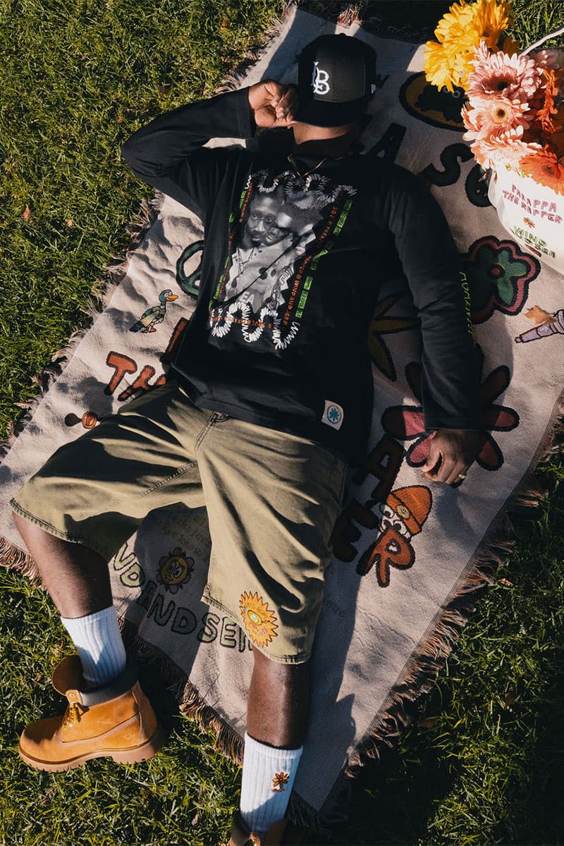 ウィンダンシーxパラッパラッパーxデラソウルのトリプルコラボが実現 wind and sea parappa the rapper de la soul collaboration release info