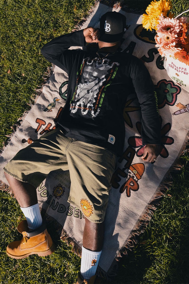 ウィンダンシーxパラッパラッパーxデラソウルのトリプルコラボが実現 wind and sea parappa the rapper de la soul collaboration release info