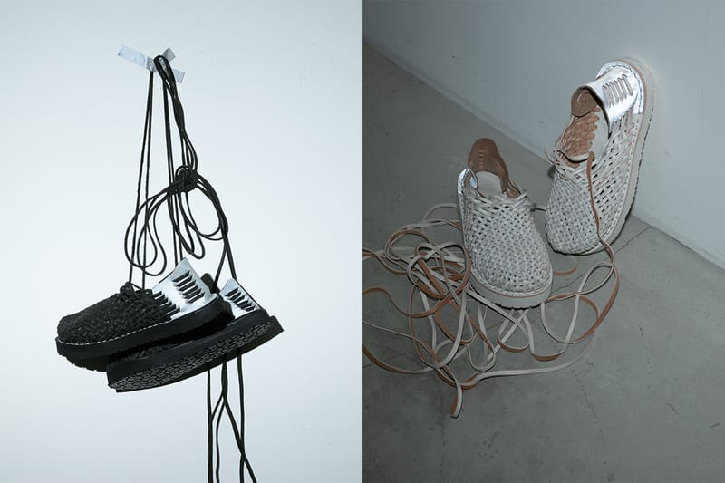 beautiful people x LA BAUME による1本の革紐から作られたサンダルが発売