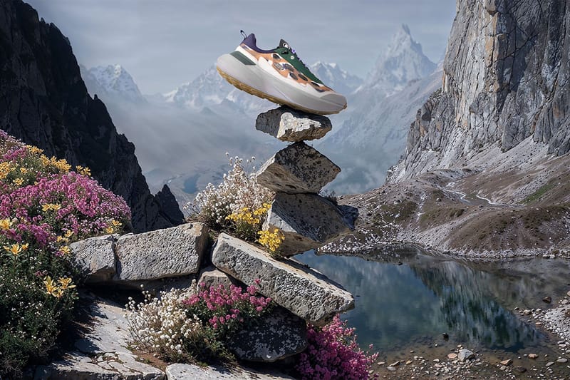 MAMMUT がドイツの気鋭スニーカーブランド Flowers for Society とのコラボシューズを発表