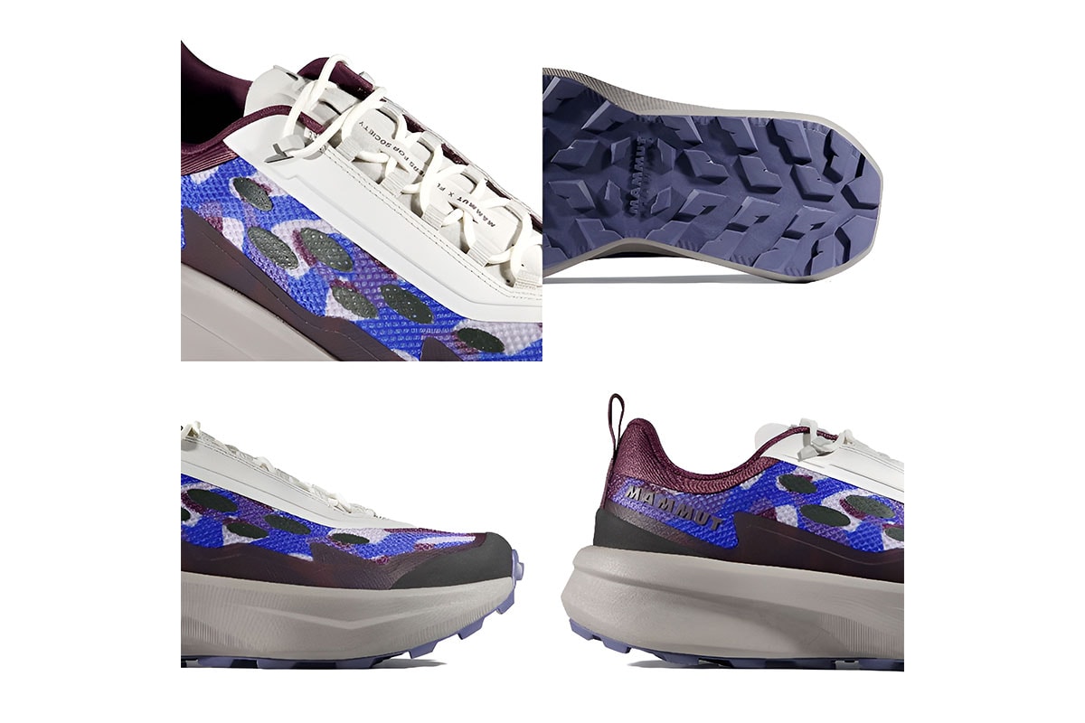 マムートがフラワーズ フォー ソサエティとのコラボシューズを発表 mammut flowers for society ton collaboration release info