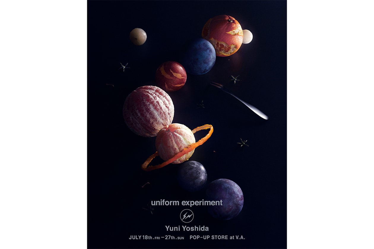 ユニフォームエクスペリメント x 吉田ユニによるポップアップが V.A. で開催 uniform experiment Yuni Yoshida POP UP STORE Hiroshi Fujiwara