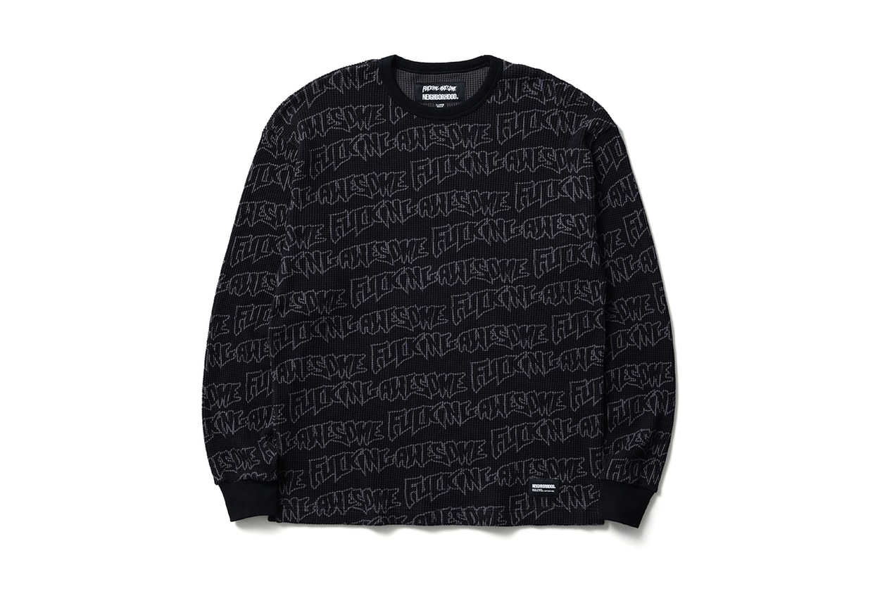 ネイバーフッド x ファッキング オーサム 初コラボコレクションがローンチ NEIGHBORHOOD FUCKING AWESOME first collaboration RELEASE info