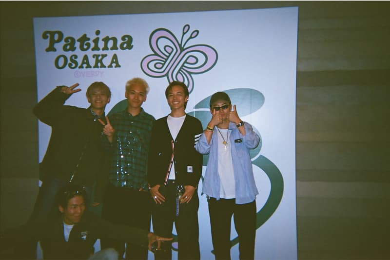 Back to Film：VERDY が切り撮る、パティーナ大阪に咲き誇る才能と友情の一夜　ヴェルディ　verdy Patina osaka