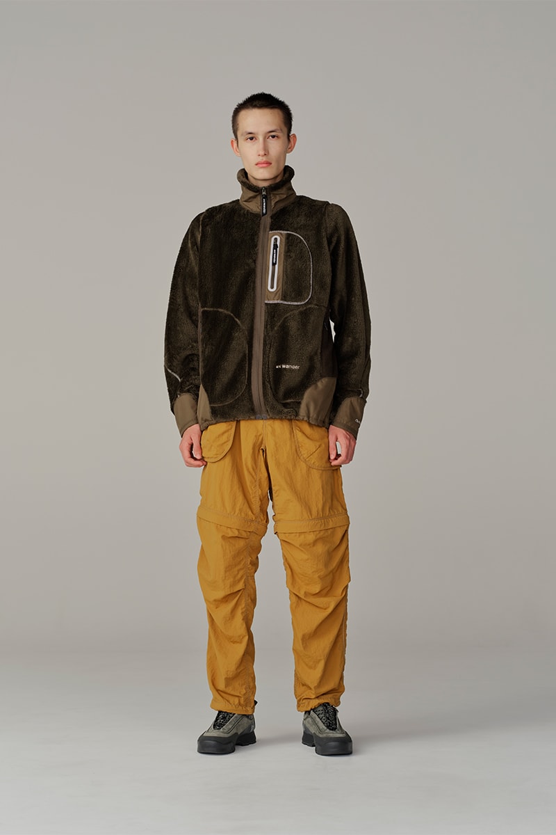 アンド ワンダー 2025年秋冬コレクション and wander 2025 autumn winter look books