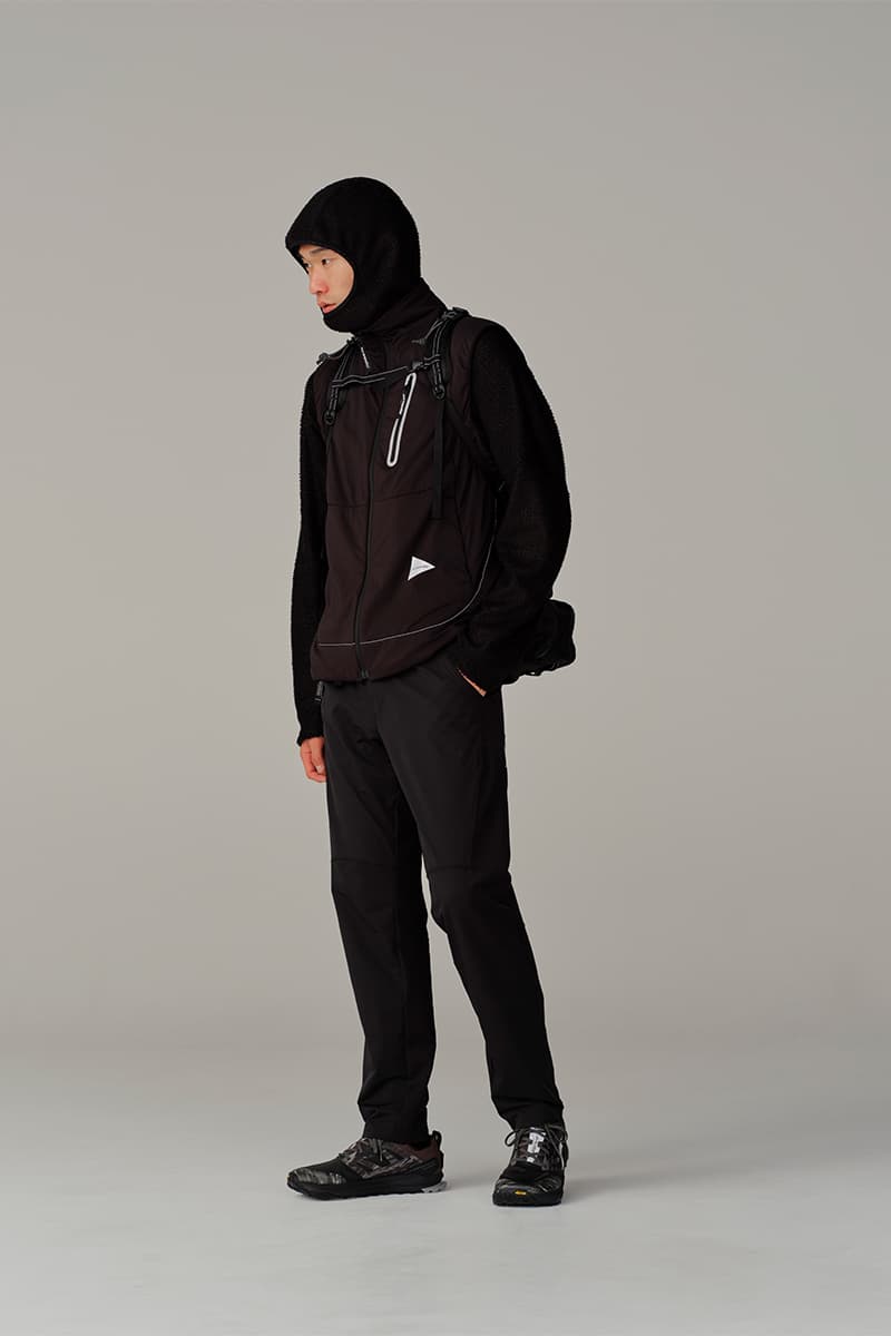 アンド ワンダー 2025年秋冬コレクション and wander 2025 autumn winter look books