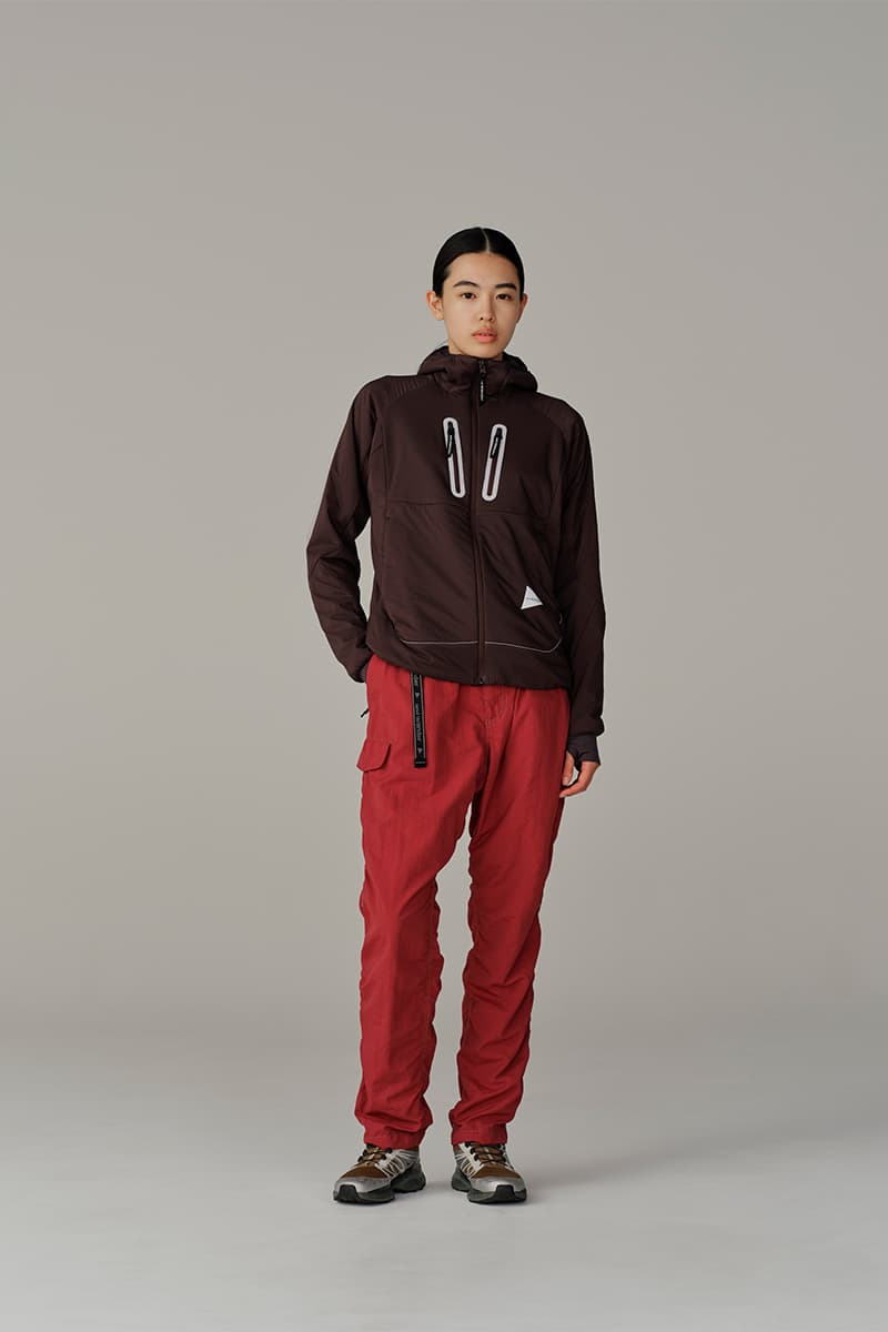 アンド ワンダー 2025年秋冬コレクション and wander 2025 autumn winter look books