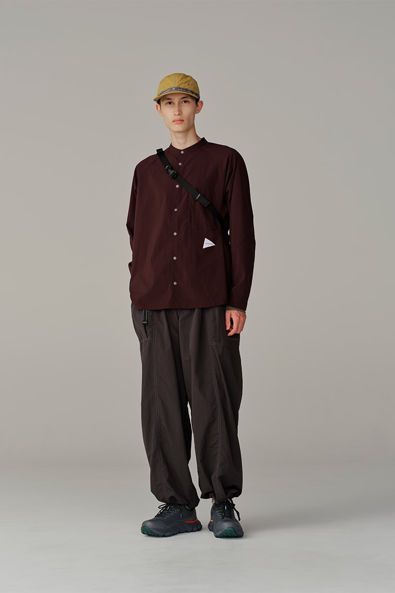 アンド ワンダー 2025年秋冬コレクション and wander 2025 autumn winter look books