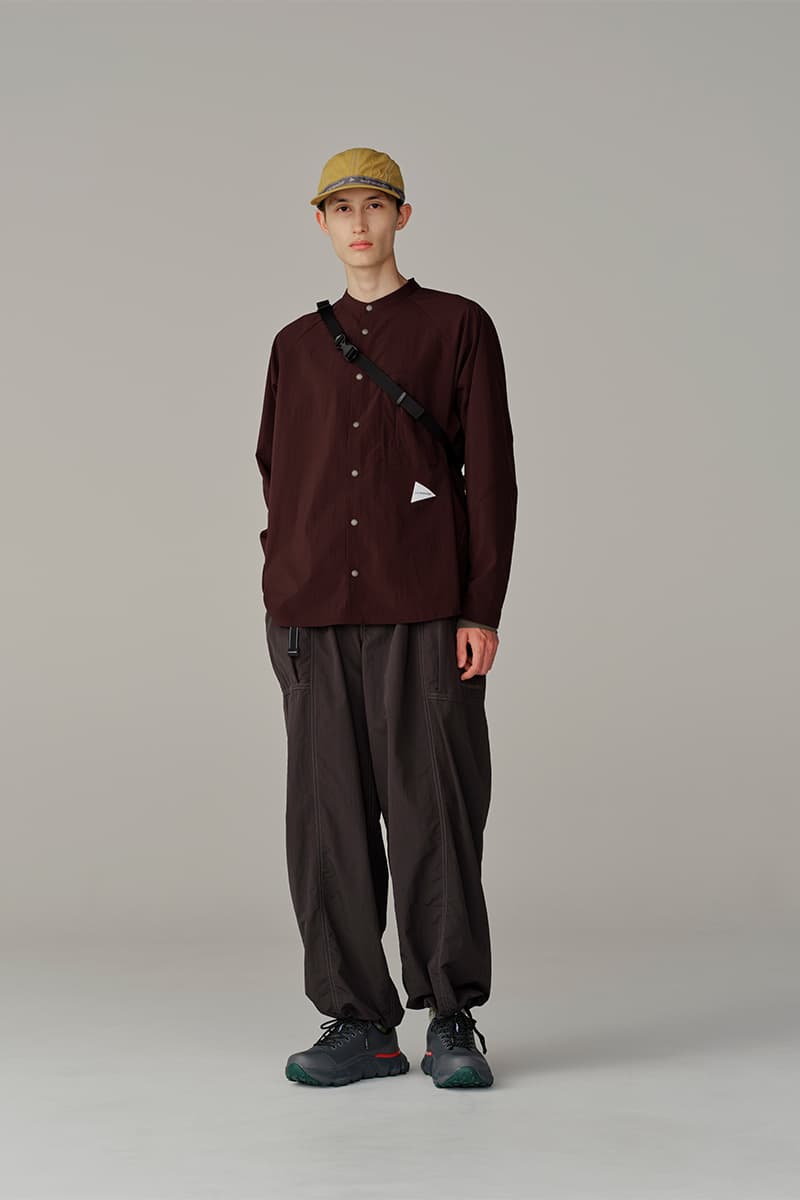 アンド ワンダー 2025年秋冬コレクション and wander 2025 autumn winter look books
