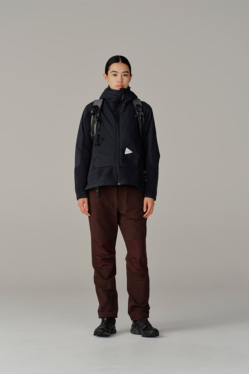 アンド ワンダー 2025年秋冬コレクション and wander 2025 autumn winter look books