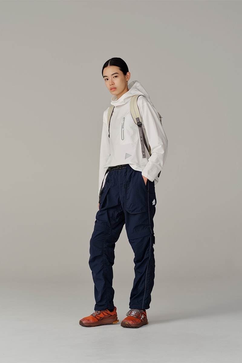 アンド ワンダー 2025年秋冬コレクション and wander 2025 autumn winter look books