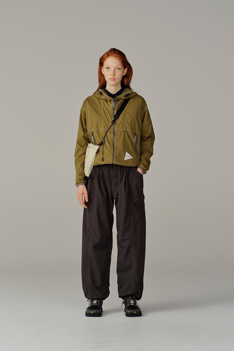 アンド ワンダー 2025年秋冬コレクション and wander 2025 autumn winter look books