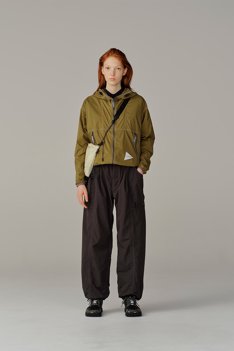 アンド ワンダー 2025年秋冬コレクション and wander 2025 autumn winter look books