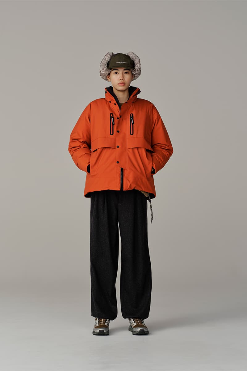 アンド ワンダー 2025年秋冬コレクション and wander 2025 autumn winter look books
