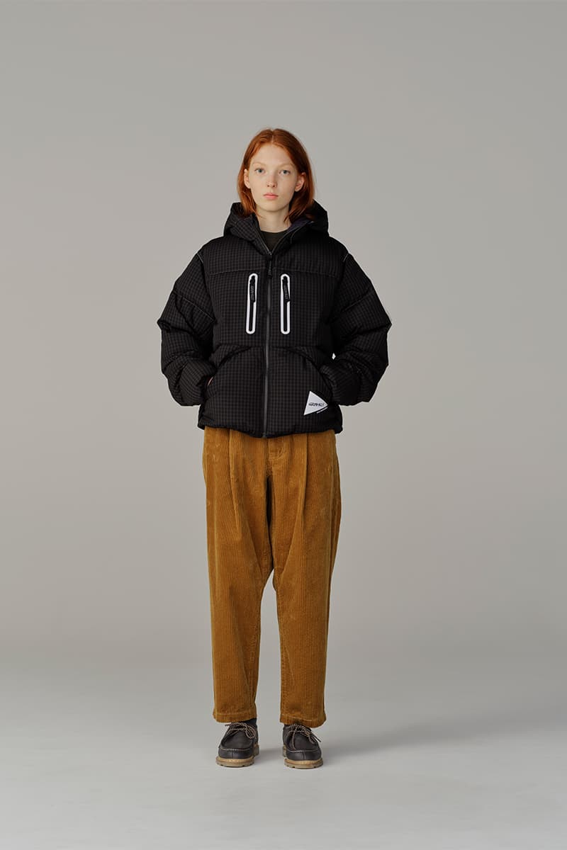 アンド ワンダー 2025年秋冬コレクション and wander 2025 autumn winter look books