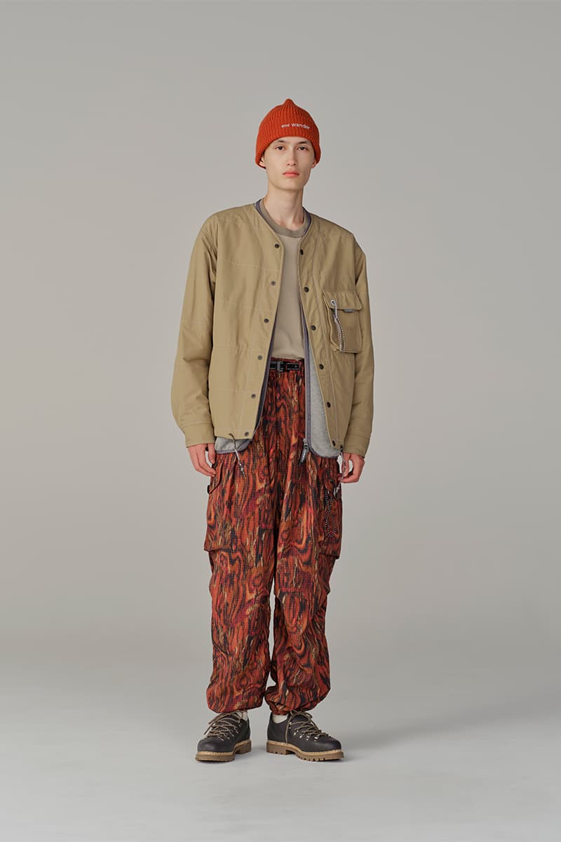 アンド ワンダー 2025年秋冬コレクション and wander 2025 autumn winter look books
