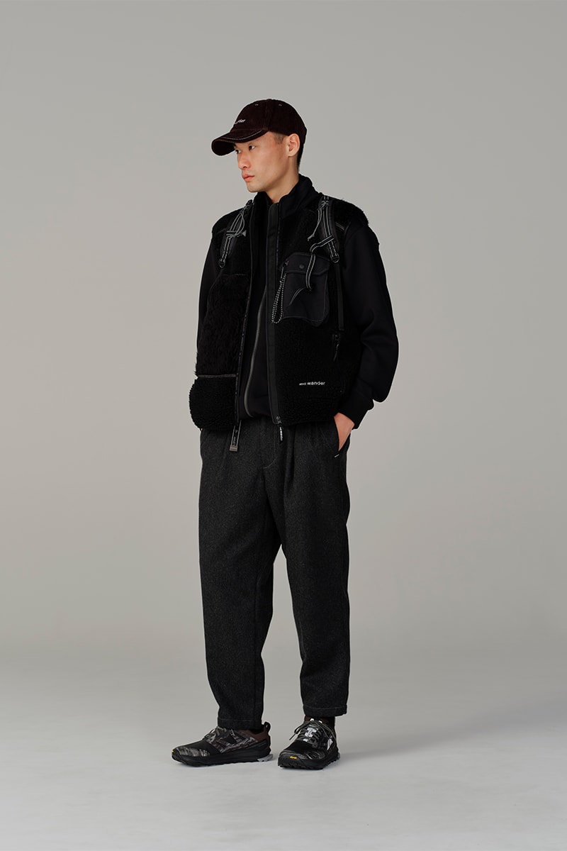 アンド ワンダー 2025年秋冬コレクション and wander 2025 autumn winter look books