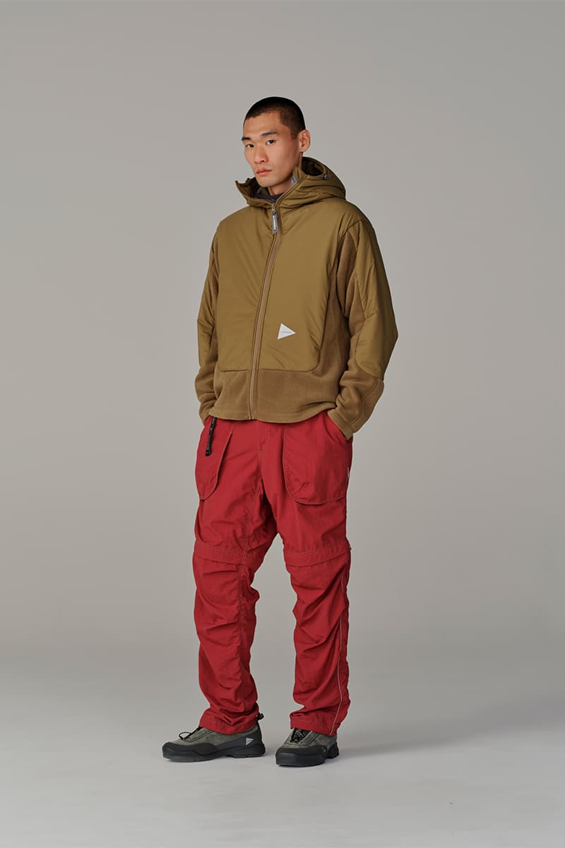 アンド ワンダー 2025年秋冬コレクション and wander 2025 autumn winter look books