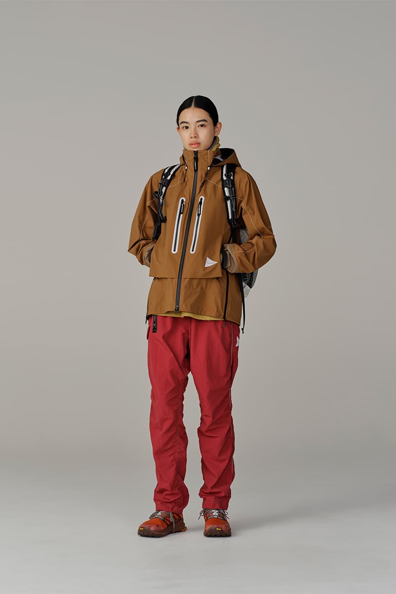 アンド ワンダー 2025年秋冬コレクション and wander 2025 autumn winter look books