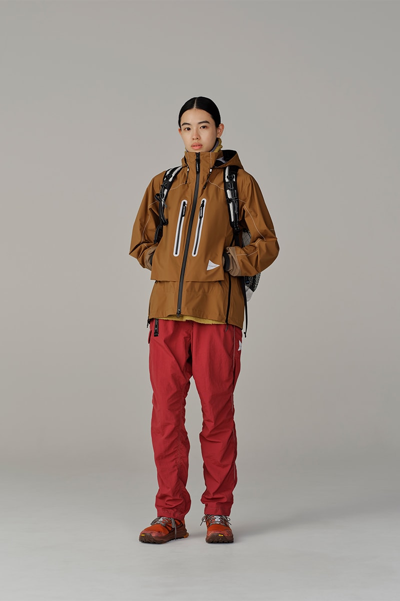 アンド ワンダー 2025年秋冬コレクション and wander 2025 autumn winter look books