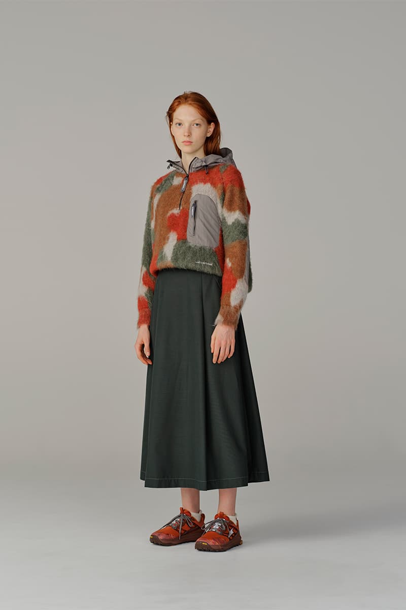 アンド ワンダー 2025年秋冬コレクション and wander 2025 autumn winter look books