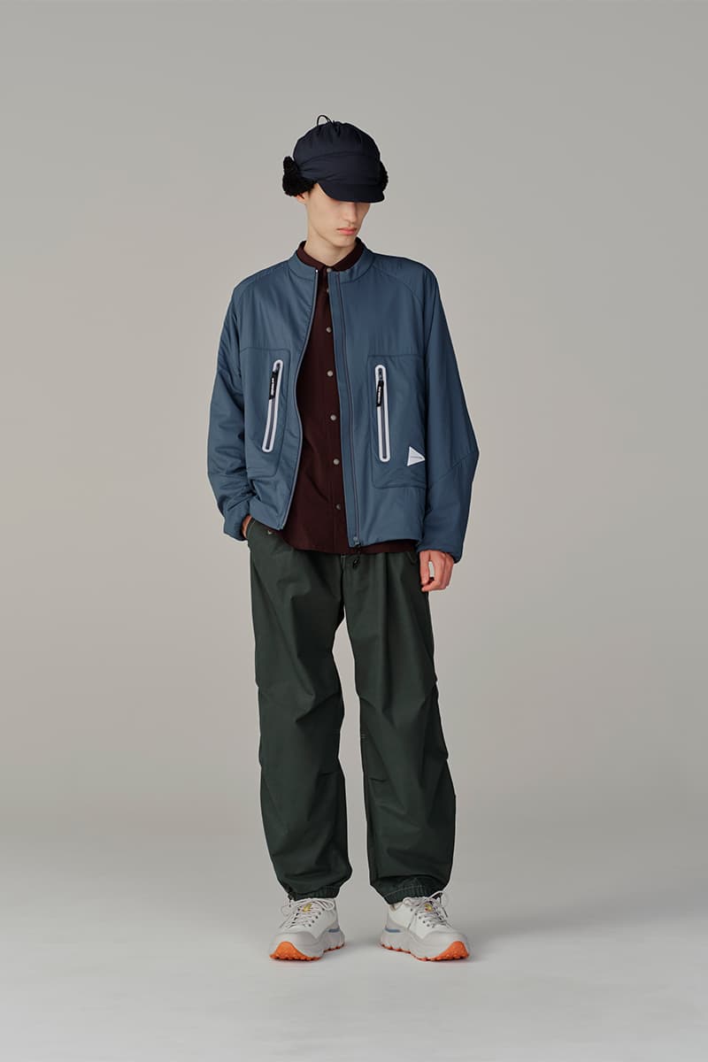 アンド ワンダー 2025年秋冬コレクション and wander 2025 autumn winter look books