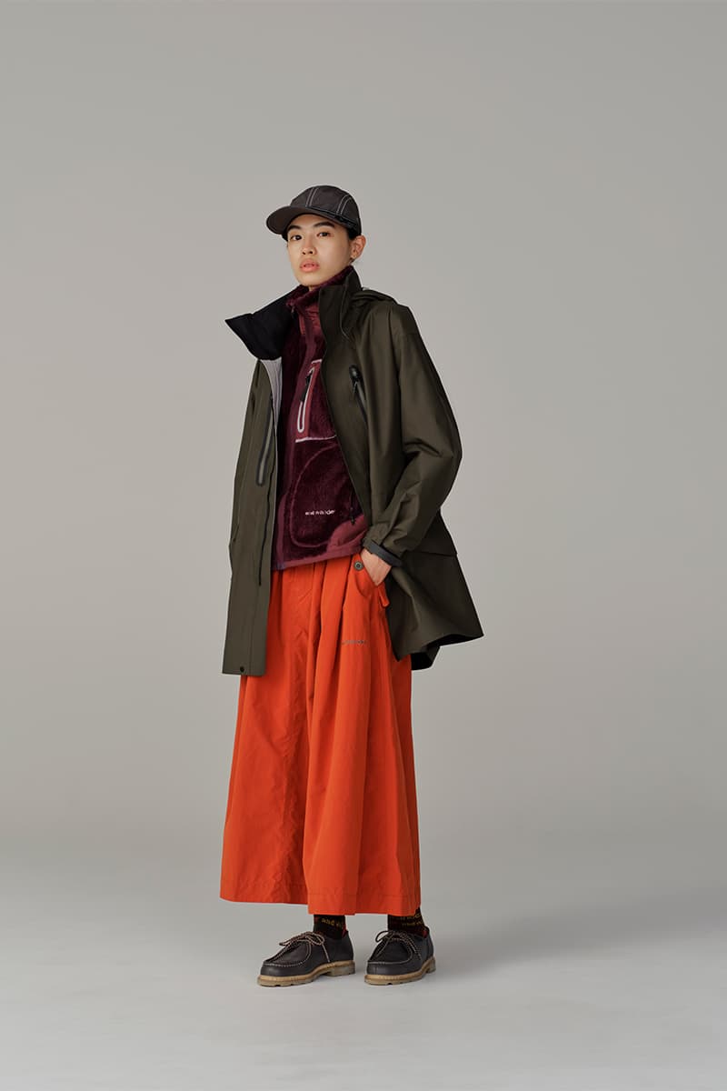 アンド ワンダー 2025年秋冬コレクション and wander 2025 autumn winter look books