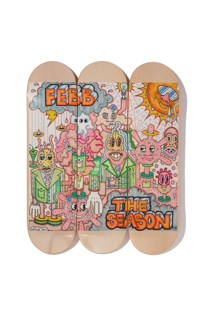 フェブの名盤『THE SEASON』とディアスポラ スケートボーズによるスケートデッキ3本セットが完全受注生産で発売 febb the season diaspora skateboards skate board release info