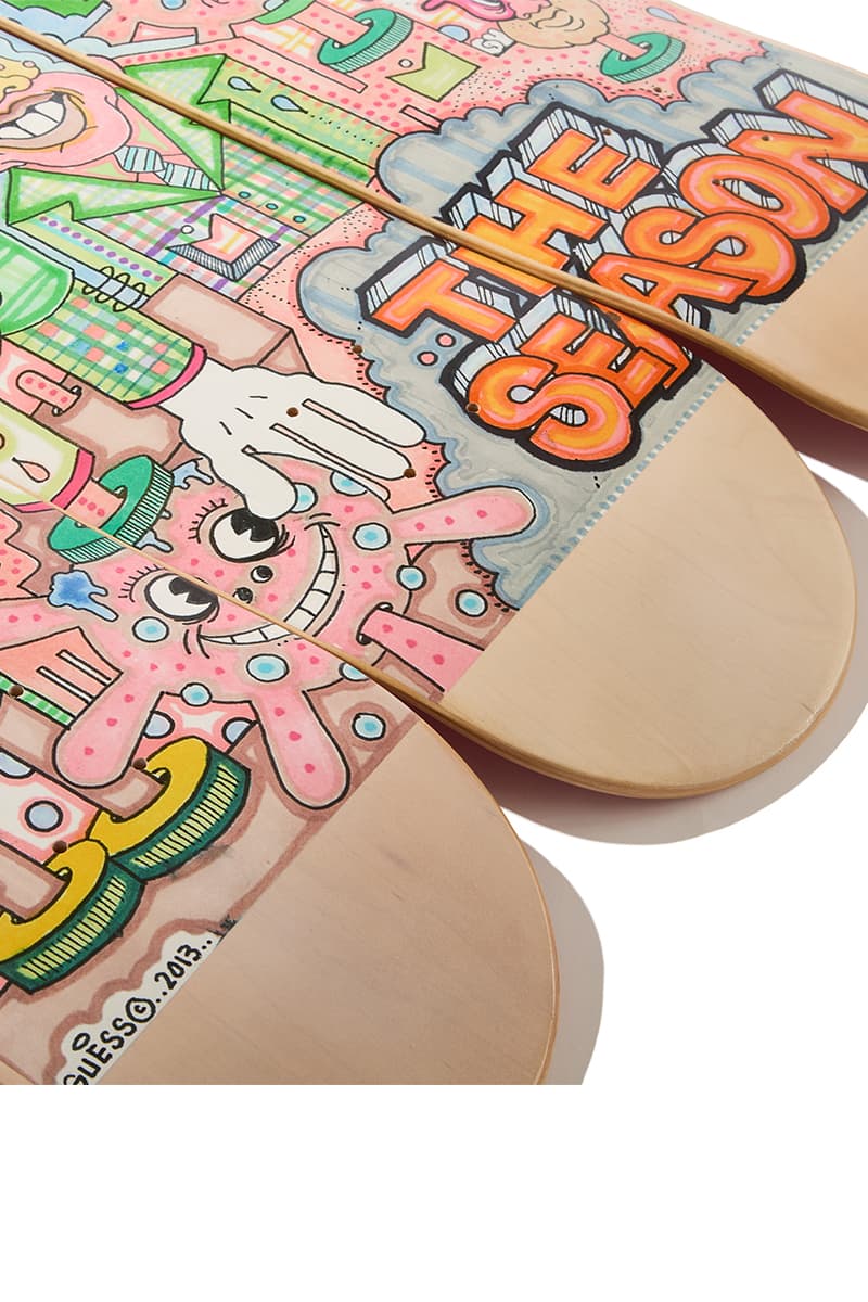 フェブの名盤『THE SEASON』とディアスポラ スケートボーズによるスケートデッキ3本セットが完全受注生産で発売 febb the season diaspora skateboards skate board release info