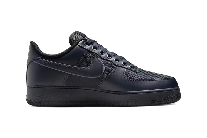 ナイキエアフォース1ローより新色 “ダーク オブシディアン”が登場 nike air force 1 cordura dark obsidian black metallic silver dark obsidian im6001 475release info