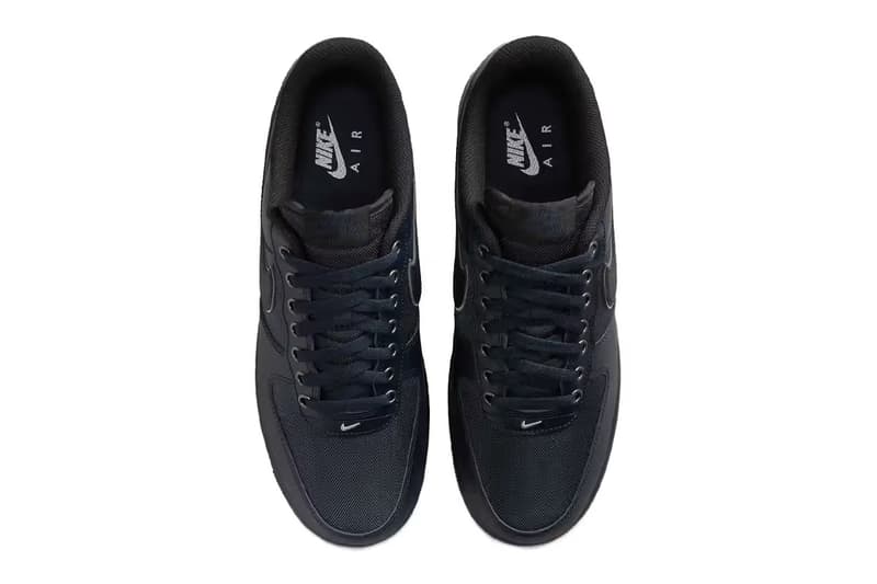 ナイキエアフォース1ローより新色 “ダーク オブシディアン”が登場 nike air force 1 cordura dark obsidian black metallic silver dark obsidian im6001 475release info