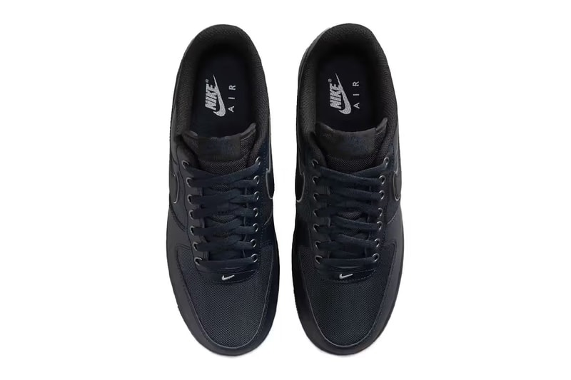 ナイキエアフォース1ローより新色 “ダーク オブシディアン”が登場 nike air force 1 cordura dark obsidian black metallic silver dark obsidian im6001 475release info