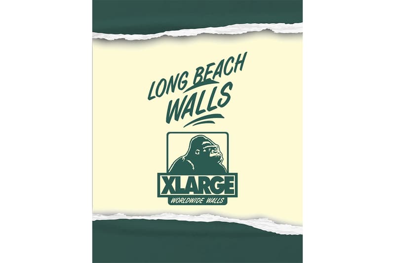 エクストララージが LA 発アートフェス ロングビーチ ウォールズ 2025 をサポート XLARGE Long Beach Walls 2025 Tee release info