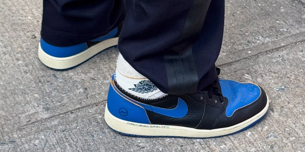 藤原ヒロシが fragment design x Union LA x Air Jordan 1 High “Sport Royal” をお披露目