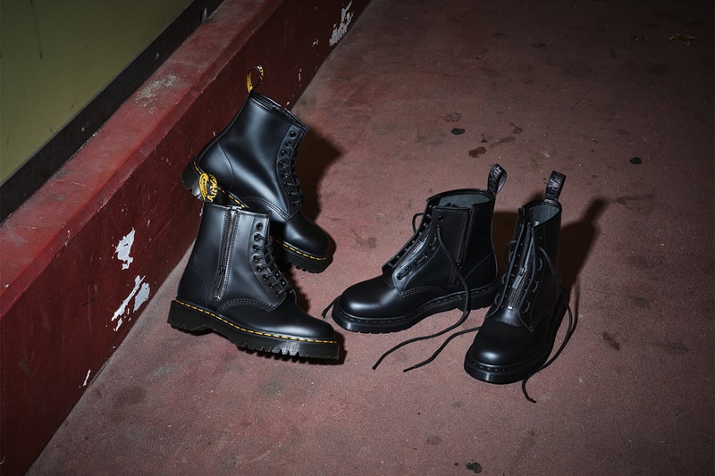 ドクターマーチンが新作ブーツ “ザ・ジップ・コレクション”を発売 dr martens the zip collection release info