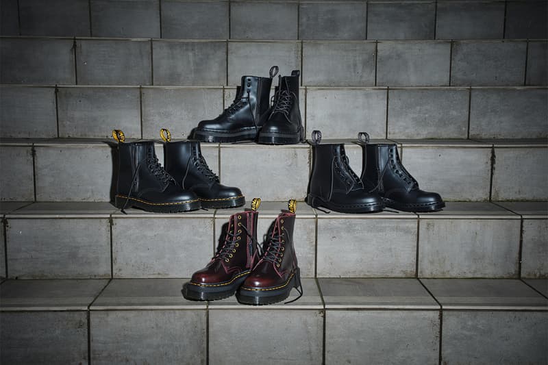 ドクターマーチンが新作ブーツ “ザ・ジップ・コレクション”を発売 dr martens the zip collection release info