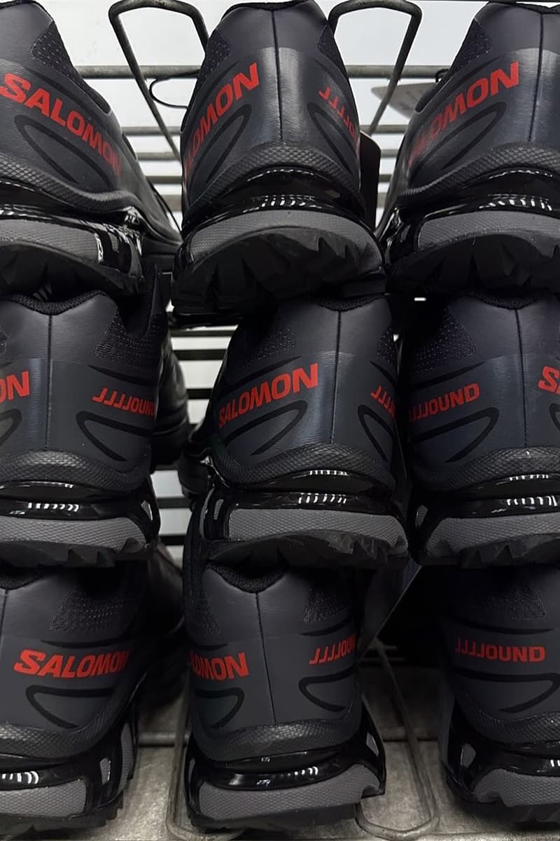 ジョウンド がサロモンとの最新コラボモデル XT-6 を公開 JJJJound x Salomon XT-6 first look