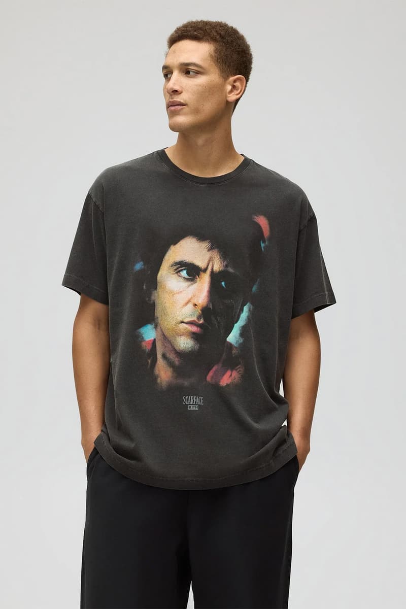 キスが映画『スカーフェイス』にオマージュを捧げたカプセルコレクションを発表 Kith fopr scarface release info