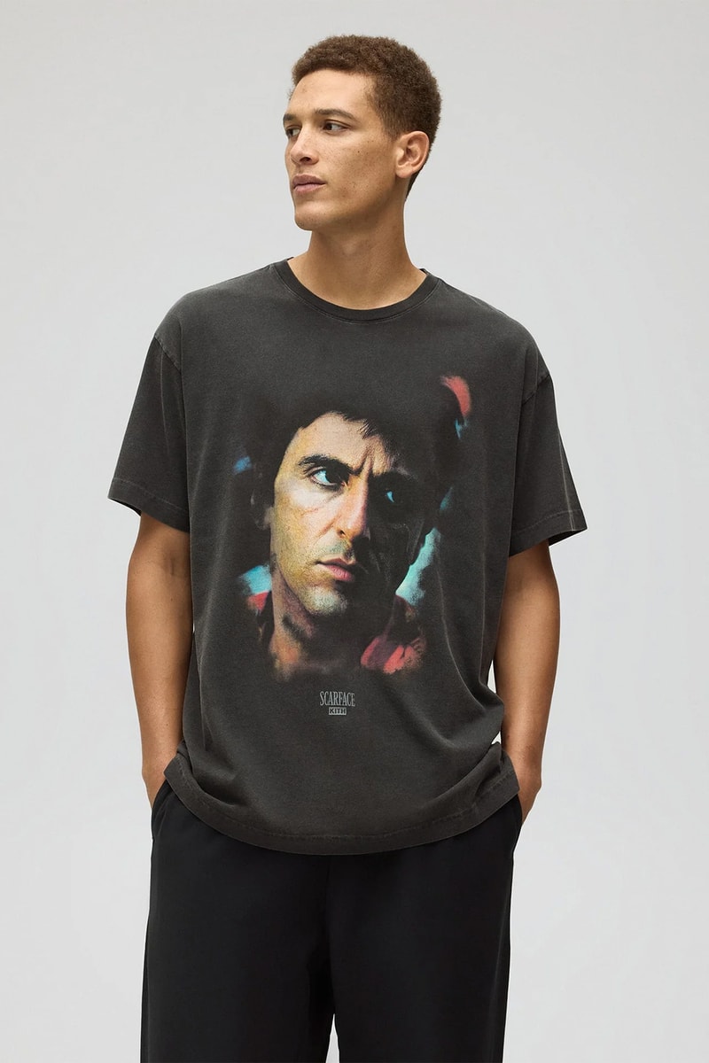 キスが映画『スカーフェイス』にオマージュを捧げたカプセルコレクションを発表 Kith fopr scarface release info