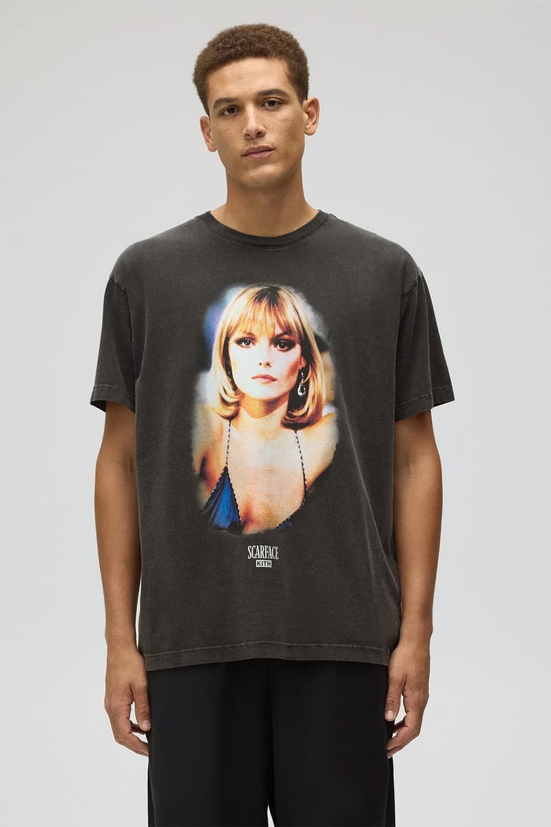 キスが映画『スカーフェイス』にオマージュを捧げたカプセルコレクションを発表 Kith fopr scarface release info
