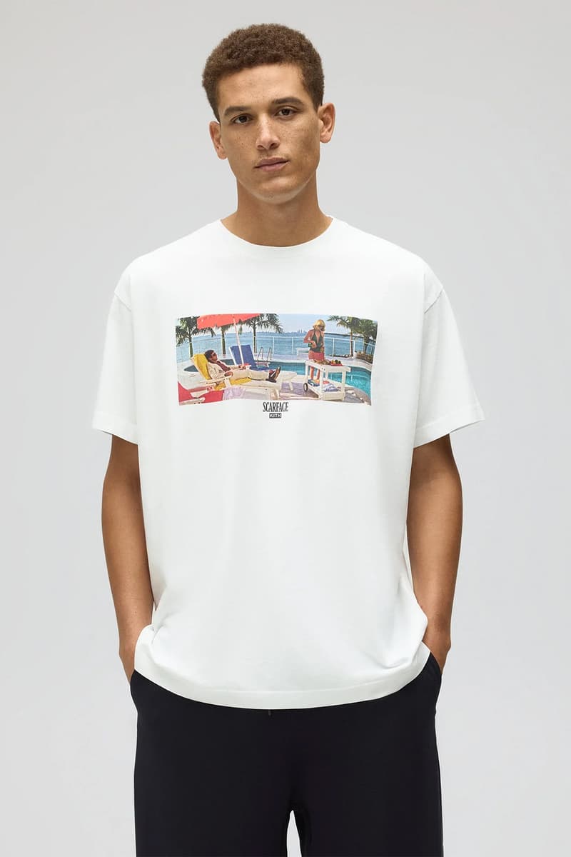 キスが映画『スカーフェイス』にオマージュを捧げたカプセルコレクションを発表 Kith fopr scarface release info