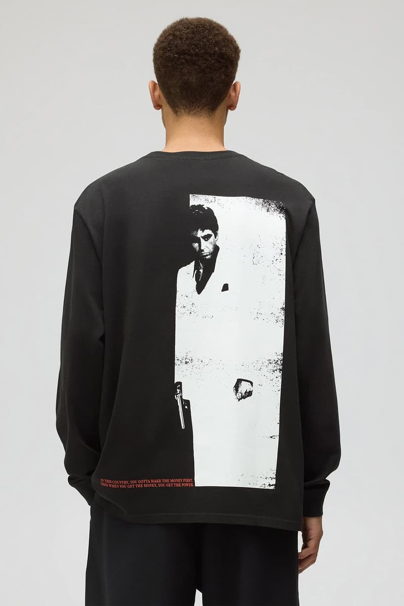 キスが映画『スカーフェイス』にオマージュを捧げたカプセルコレクションを発表 Kith fopr scarface release info