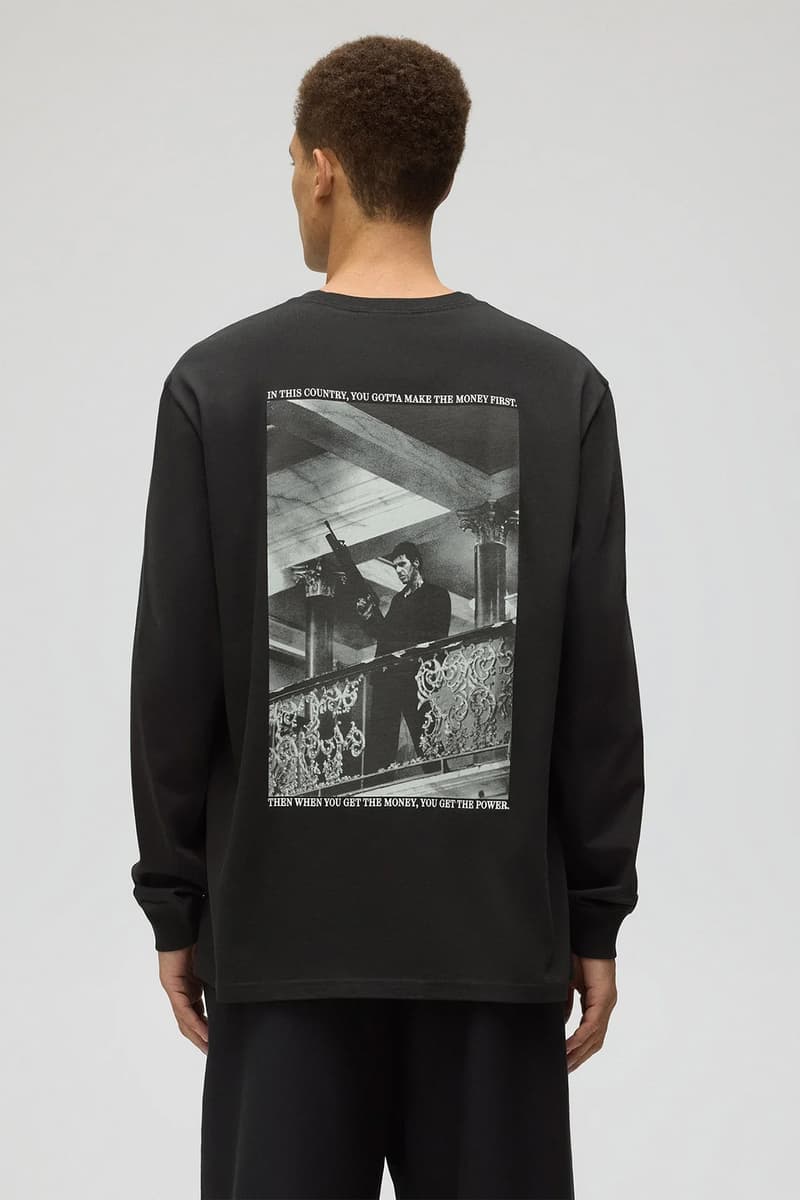 キスが映画『スカーフェイス』にオマージュを捧げたカプセルコレクションを発表 Kith fopr scarface release info