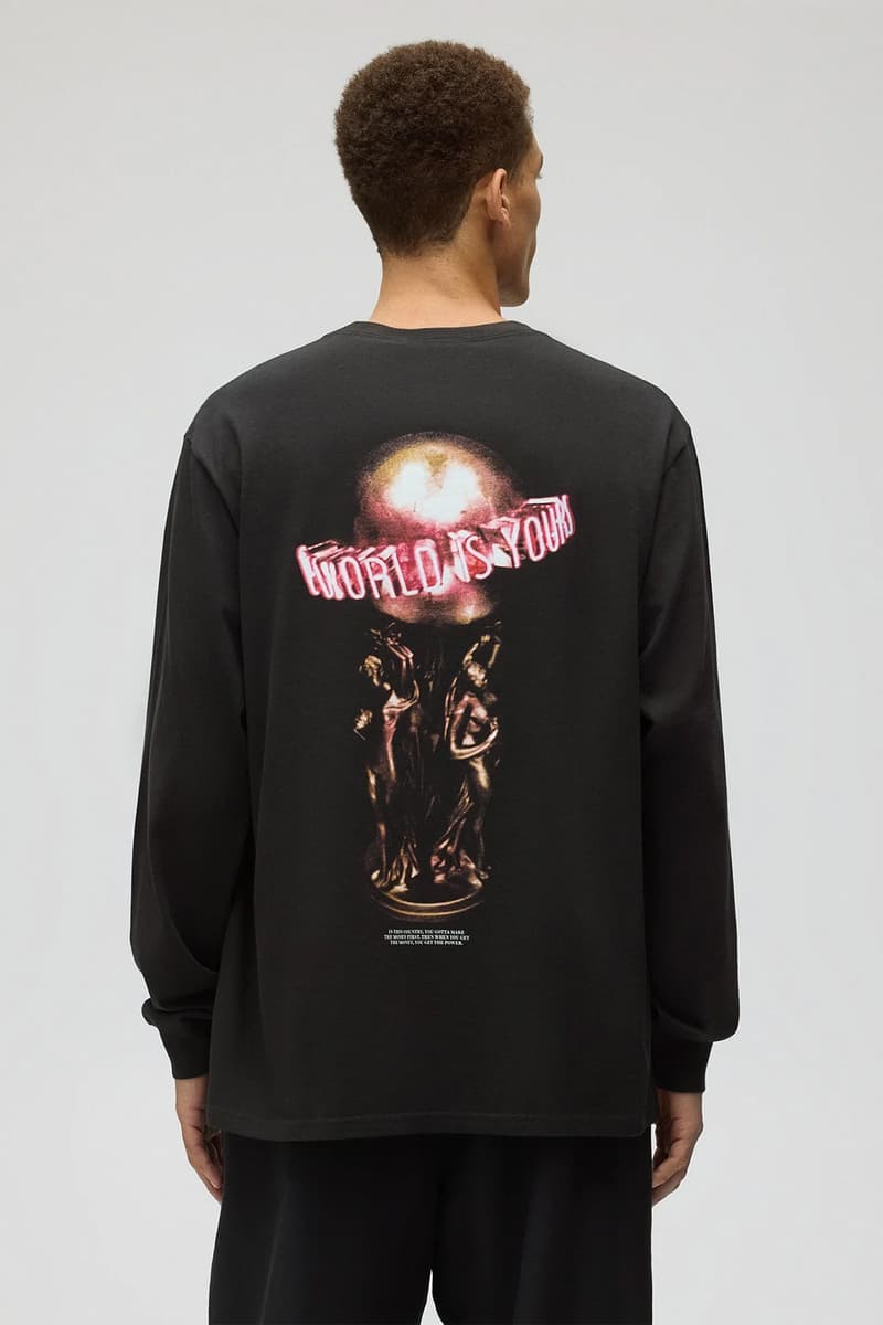 キスが映画『スカーフェイス』にオマージュを捧げたカプセルコレクションを発表 Kith fopr scarface release info