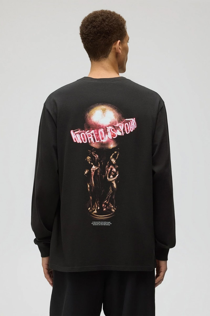 キスが映画『スカーフェイス』にオマージュを捧げたカプセルコレクションを発表 Kith fopr scarface release info